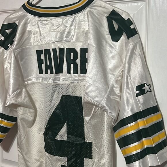 🔥🏈 Vintage GREEN BAY PACKERS BRETT FAVRE #4 Starter Authentic Apparel -Sz M 46 - Picture 3 of 10
